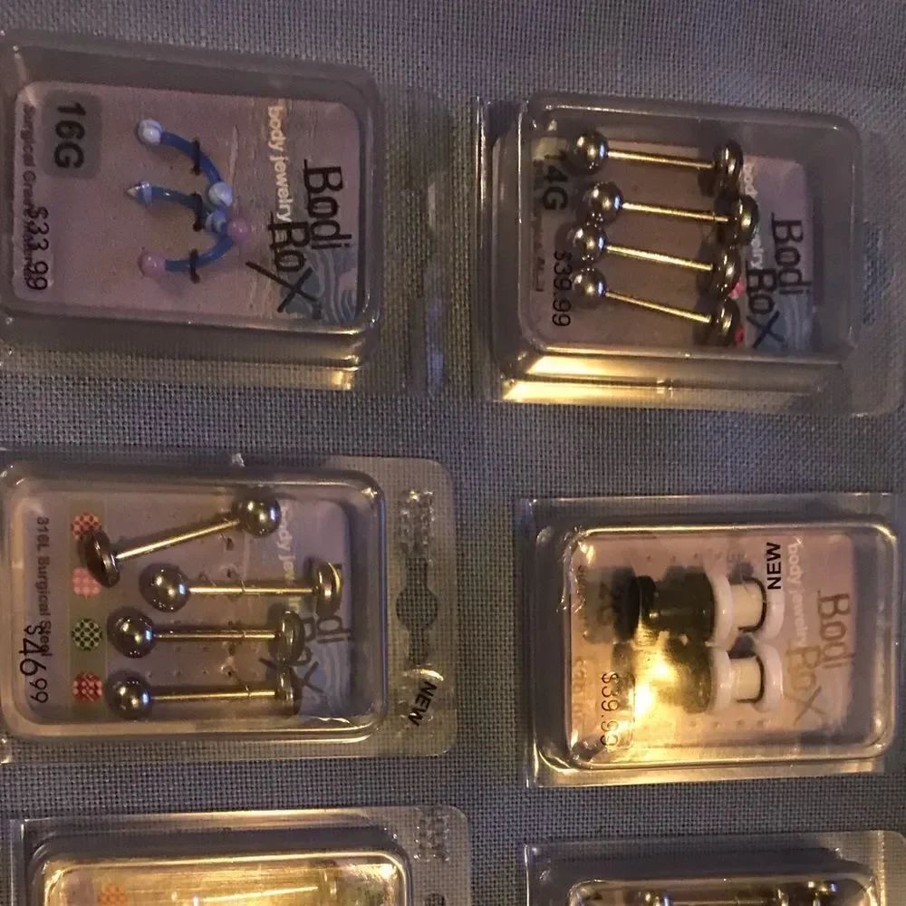 Piercing lot of 8 packs! Body jewelry